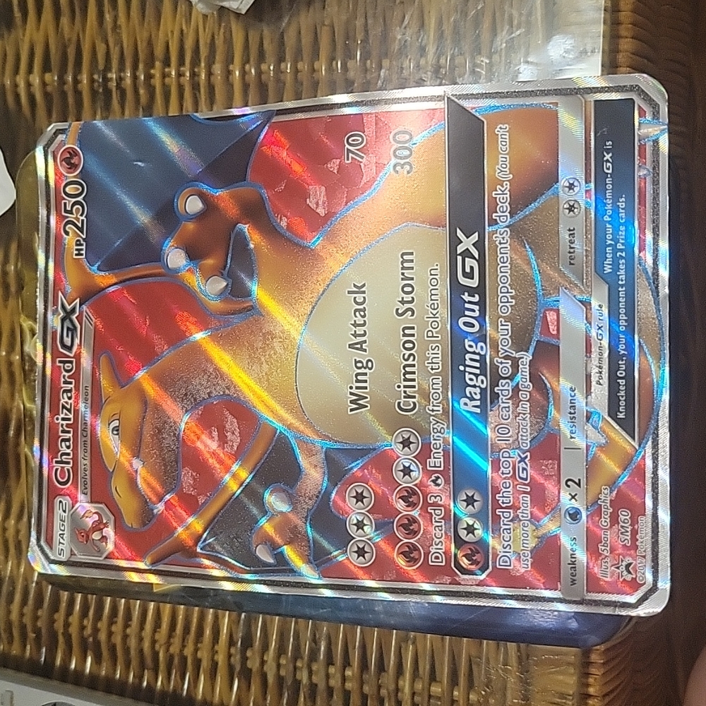Pokémon Stage 2 Charizard GX Trading Card